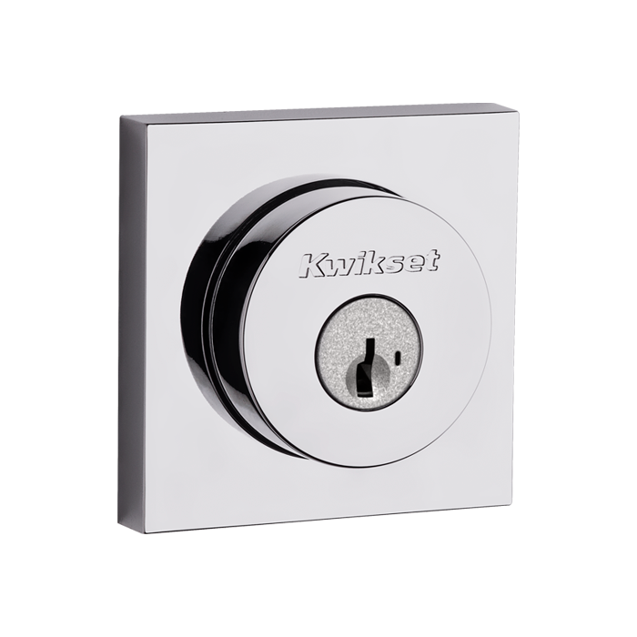 Halifax-158 Square Deadbolt - Keyed One Side - featuring SmartKey
