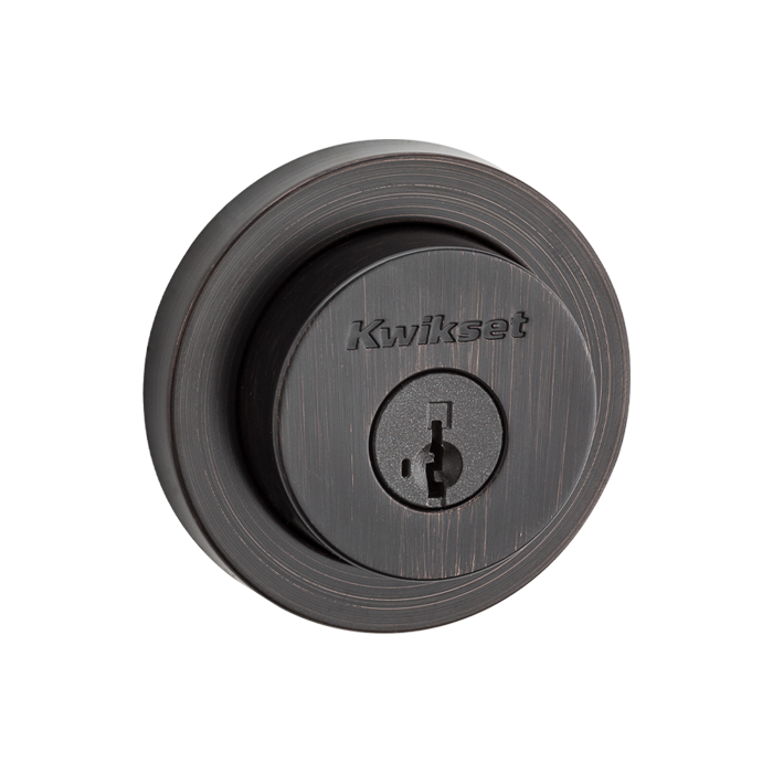 Milan-159 Round Deadbolt - Keyed Both Sides - featuring SmartKey
