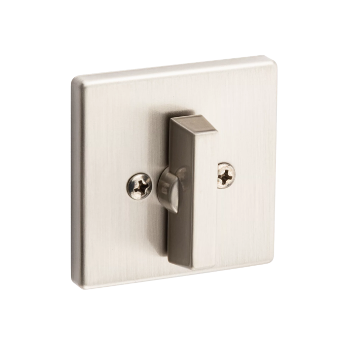 663 Contemporary Square One Sided Deadbolt - Thumb Turn Only