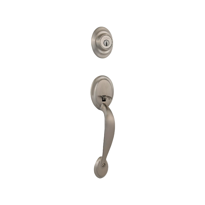 Dakota Handleset - Deadbolt Keyed One Side (Exterior Only) - with Pin & Tumbler