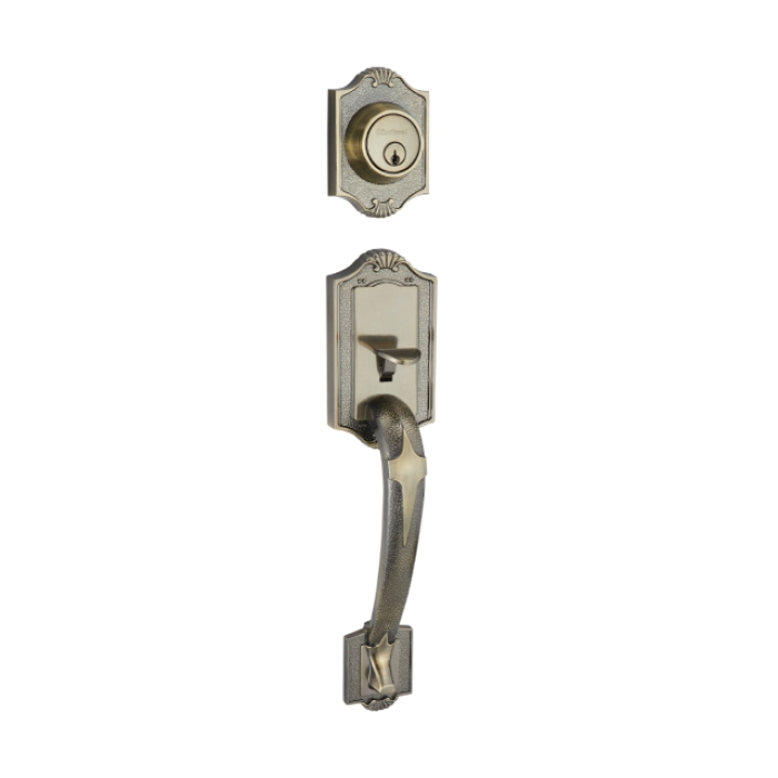 Farmington Handleset - Deadbolt Keyed One Side (Exterior Only)