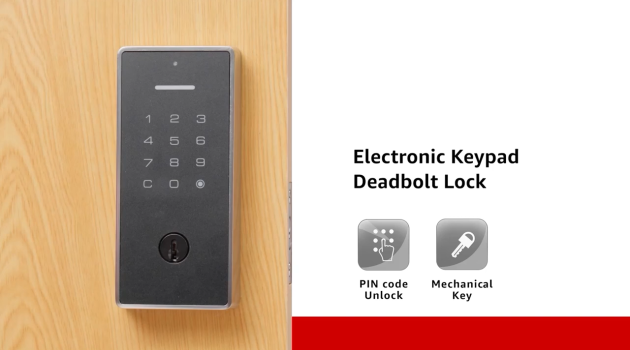 PI3S Electronic Keypad Deadbolt(2in1)_User Manual