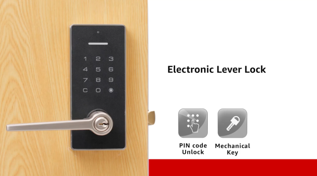 PR3S Electronic Lever Lock(2in1)_User Manual